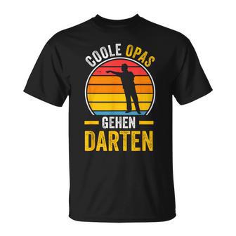 Cool Opas Going Dart Grandpa Dart T-Shirt - Geschenkecke