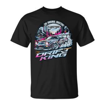 Cool Racingintage Japonés Jdm Tokio Japón Drift Race Car Camiseta unisex - Regaloses