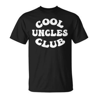 Cooles Uncles Club Groovy Retrointage Für Damen Herren Kinder T-Shirt - Geschenkecke