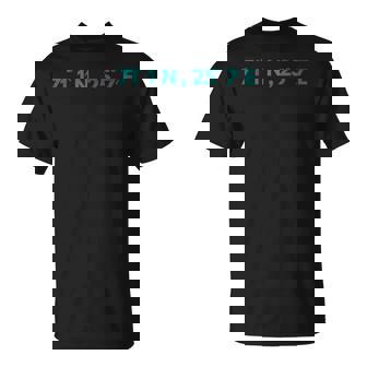 Coordonnées Du Cap Nord T-Shirt - Cadeauxyz