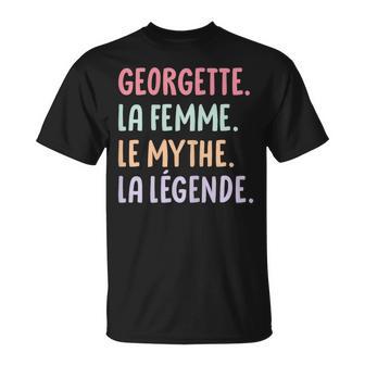 Copine Humour Cadeau Personnalisé Prénom Georgette T-Shirt - Cadeauxyz