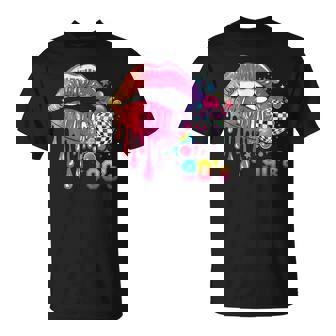 Costume De Carnaval Des Années 90 Lèvres T-Shirt - Cadeauxyz