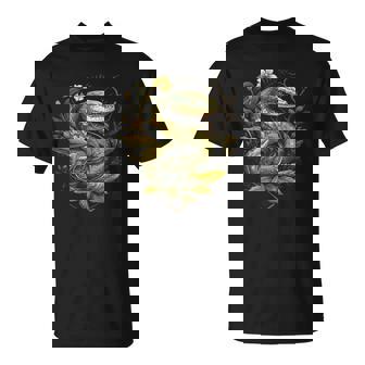 Cottagecore Snake Fairycore Snake Snakes T-Shirt - Monsterry