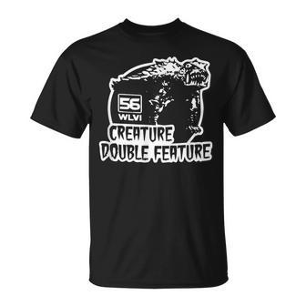 Creature Double Feature Retro 1970S & Vintage T-Shirt - Thegiftio UK