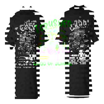 I Crushed 100 Days Of School Truck 100Th Day Of School Boys T-Shirt | Mazezy