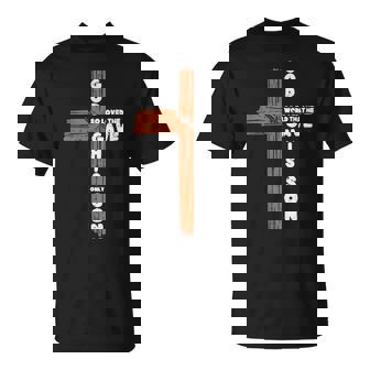 Cruz Dios Amado El Mundo Jesús Cristiano Hombres Es Niños Camiseta unisex - Regaloses