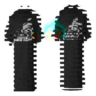 Curacao Mambo Beach Dolphin Cruise Caribbean Island Souvenir T-Shirt - Monsterry