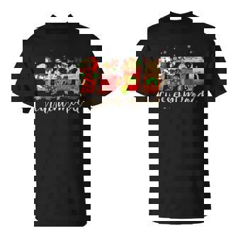 Current Mood Cute Retro Hot Chocolate Xmas Holiday Coffee Premium T-Shirt - Monsterry