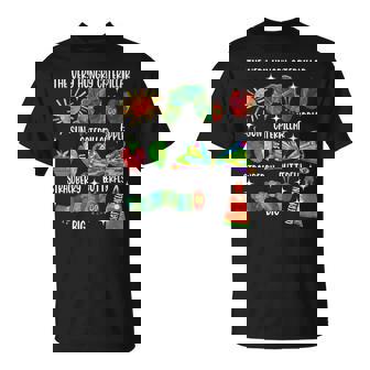 Cute Hungry Caterpillar Teacher Back To School T-Shirt | Mazezy