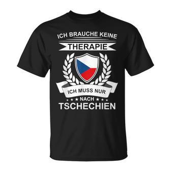 Czech Republic Holiday Fans Souvenir Czech Flag Cz T-Shirt - Geschenkecke