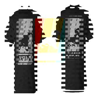 Dachshundintage Teckel Perro Perros Pata Patas Camiseta unisex - Regaloses