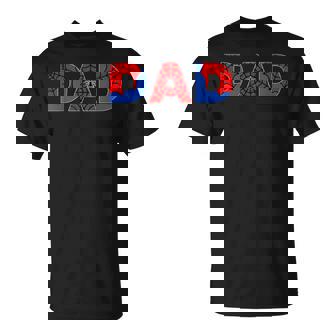 Dad Birthday Boy Spider Family Party Decorations T-Shirt - Monsterry