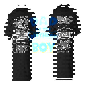 Dad And Mom Birthday Boy Dog Family Matching T-Shirt - Thegiftio UK