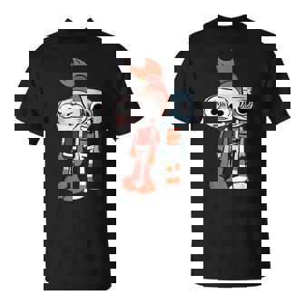 Dandy's World Shrimpo And Finn T-Shirt - Monsterry