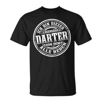 Darts Legend Dart Player Darts Dart T-Shirt - Geschenkecke