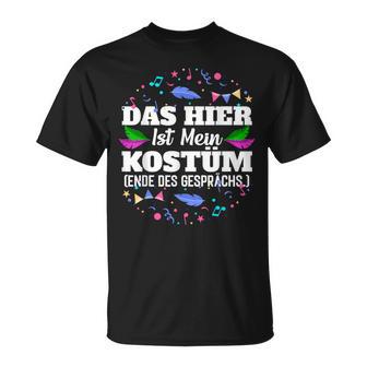 Das Hier Ist Mein Kostüm Fasching Carnival Children's T-Shirt - Geschenkecke