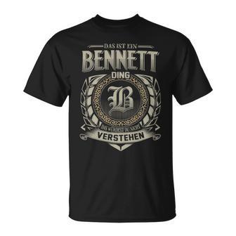 Das Ist Ein Bennett Ding Bennett Name T-Shirt - Geschenkecke