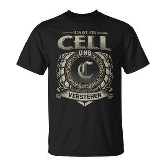 Das Ist Ein Cell Ding Cell Name T-Shirt - Geschenkecke