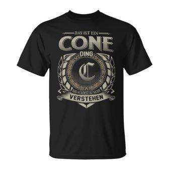 Das Ist Ein Cone Ding Cone Name T-Shirt - Geschenkecke