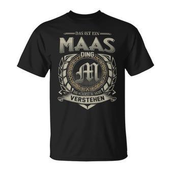 Das Ist Ein Maas Ding Maas Name T-Shirt - Geschenkecke