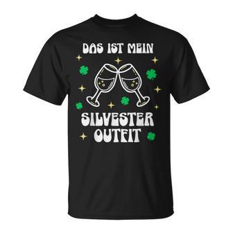 Das Ist Mein Silvester Outfit Party Outfits Silvesterfeier T-Shirt - Geschenkecke