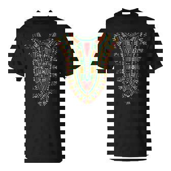 Dashiki Print Kente Orgullo Étnico Africano Para Niños Y Niñas Camiseta unisex - Regaloses