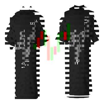 Day Trading Buy Low Sell High Stock Trader Futures T-Shirt - Monsterry