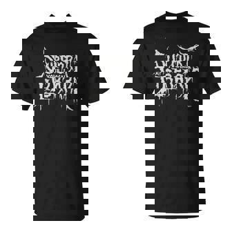 Death Gothic Print Support Your Local Library Style Lovers T-Shirt - Thegiftio