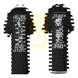 December 59th Birthday Men Women 1965 Awesome Teddy Bear T-Shirt - Monsterry