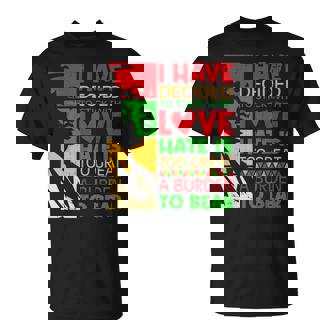 I Have Decided To Stick With Love Martin Black History Month T-Shirt - Thegiftio