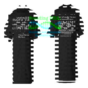 Decoding Dna Genetics And Genomics In Healthcare T-Shirt - Monsterry
