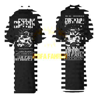 Der Will Nur Mofa Fahren Moped Mofafahrer Mofa T-Shirt - Geschenkecke