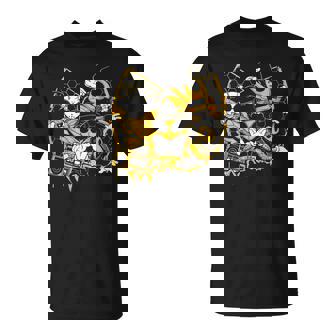 On Back Bees Hip Hop School Rap Lover T-Shirt | Mazezy
