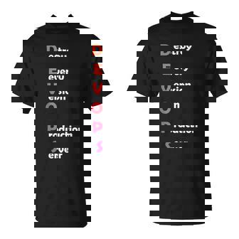 Devops Proceso Principal Camiseta unisex - Regaloses