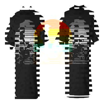 Día Del Padre Papá E Hijo Partnerintage Sunshine Motocross Camiseta unisex - Regaloses
