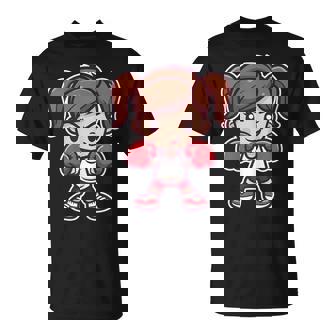 Dibujos Animados De Boxeo Para Niñas Camiseta unisex - Regaloses