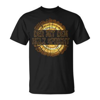 Die Mit Dem Holz Speakers T-Shirt - Geschenkecke