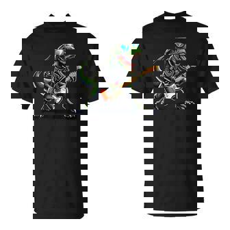 Dinosaurio Punk Dinosaurio Gótico Rock'n Roll Divertida Banda De Guitarra Para Niños Camiseta unisex - Regaloses