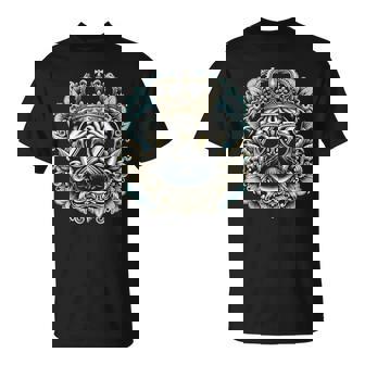 Disfraz De Perro Carlino Con Corona De Perro Carlino Divertido Para Perros Camiseta unisex - Regaloses
