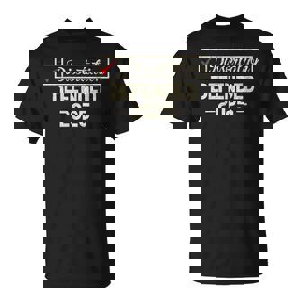 Dissertation Defended 2025 Graduation T-Shirt | Mazezy