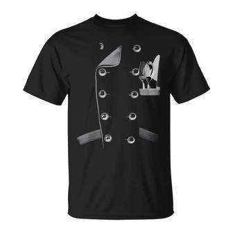 Divertido Chef Chaqueta Uniforme Cocinar Cocinero Chef Cocina Culinaria Camiseta unisex - Regaloses