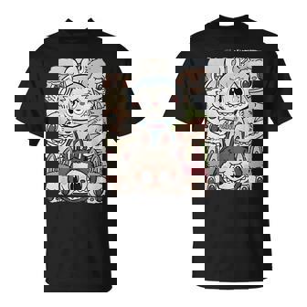 Divertido Labubu Amante Lindo Labubu Y Amigos Camiseta unisex - Regaloses