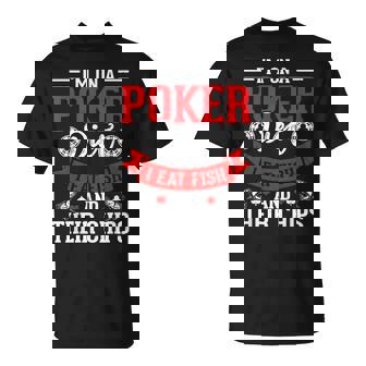 Divertido Poker Hombres Es Jugadores Poker Apuestas Amante Camiseta unisex - Regaloses