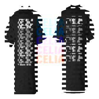 Divertido Regalo Nombre Celia Personalizado Primer Nombre Camiseta unisex - Regaloses
