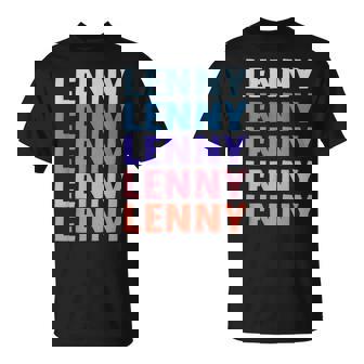 Divertido Regalo Nombre Lenny Personalizado Primer Nombre Camiseta unisex - Regaloses