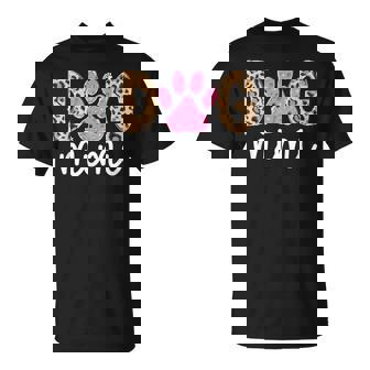 Dog Mimi Dog Lover Mimi Grandma Leopard T-Shirt - Seseable