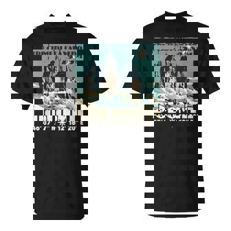 Dolomites Italy Tre Cime Di Lavaredo Drei Zinnen Hiking T-Shirt - Monsterry