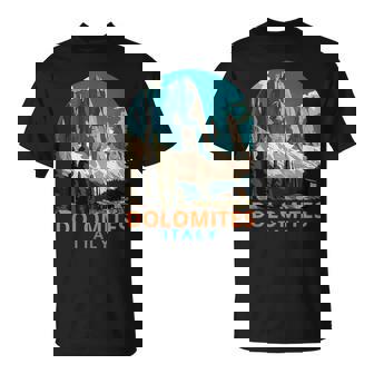 Dolomites Travel Trip Exploring Souvenir Dolomites Italy T-Shirt - Monsterry