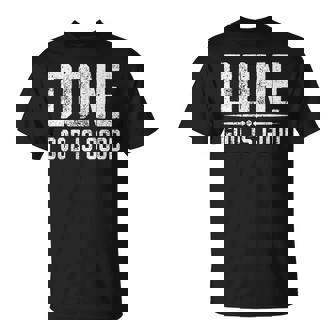 Done Finish End Chemo God Good Cancer Men T-Shirt | Mazezy