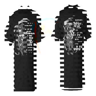 Don't Ever Try To Get In My Head Grim Reaper T-Shirt - Monsterry